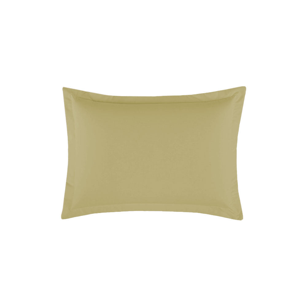 Porta-Travesseiro Dia a Dia 50 x 70 cm Percal 180 Fios Amarelo