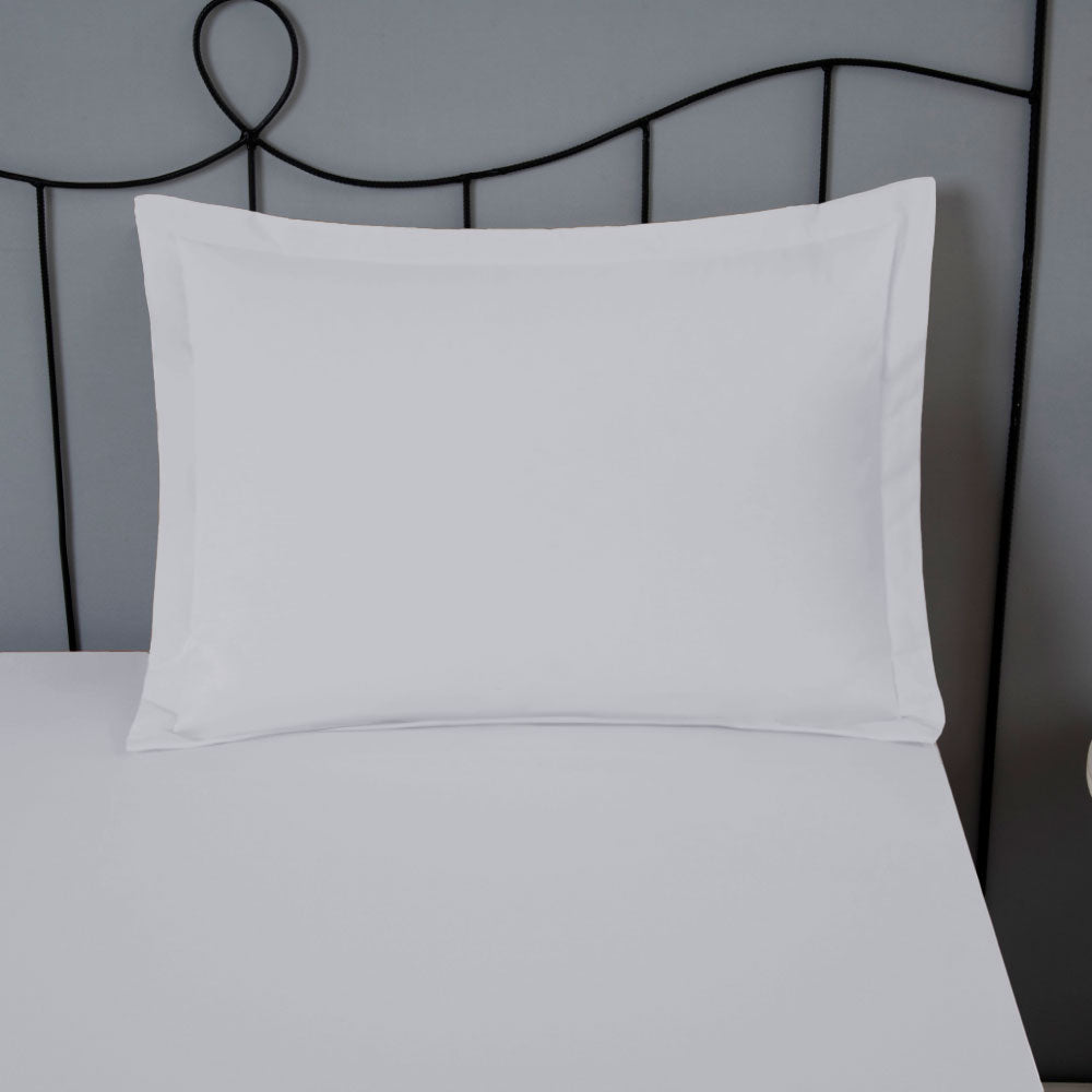 Porta-Travesseiro Dia a Dia 50 x 70 cm Percal 180 Fios Branco