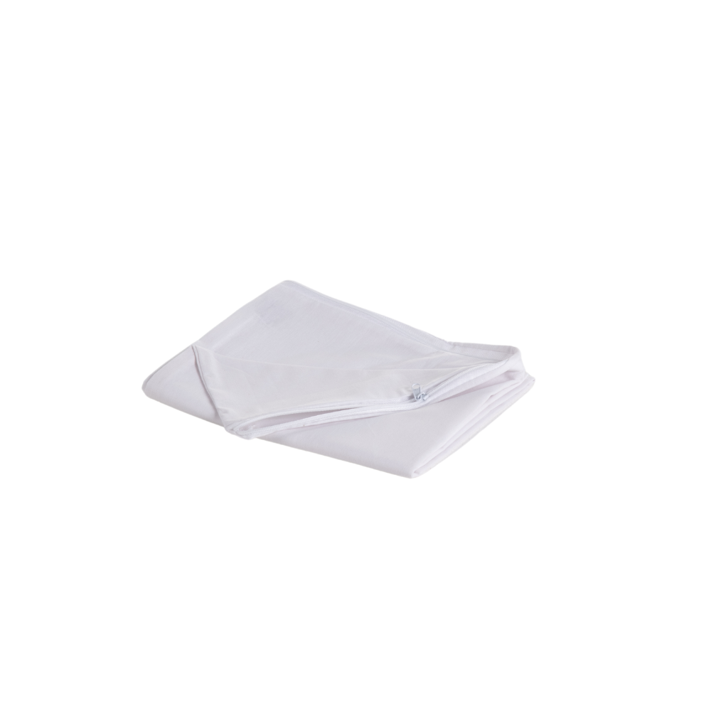 Fronha Impermeável para Travesseiro 50 x 70 cm Percal 180 Fios com Zíper