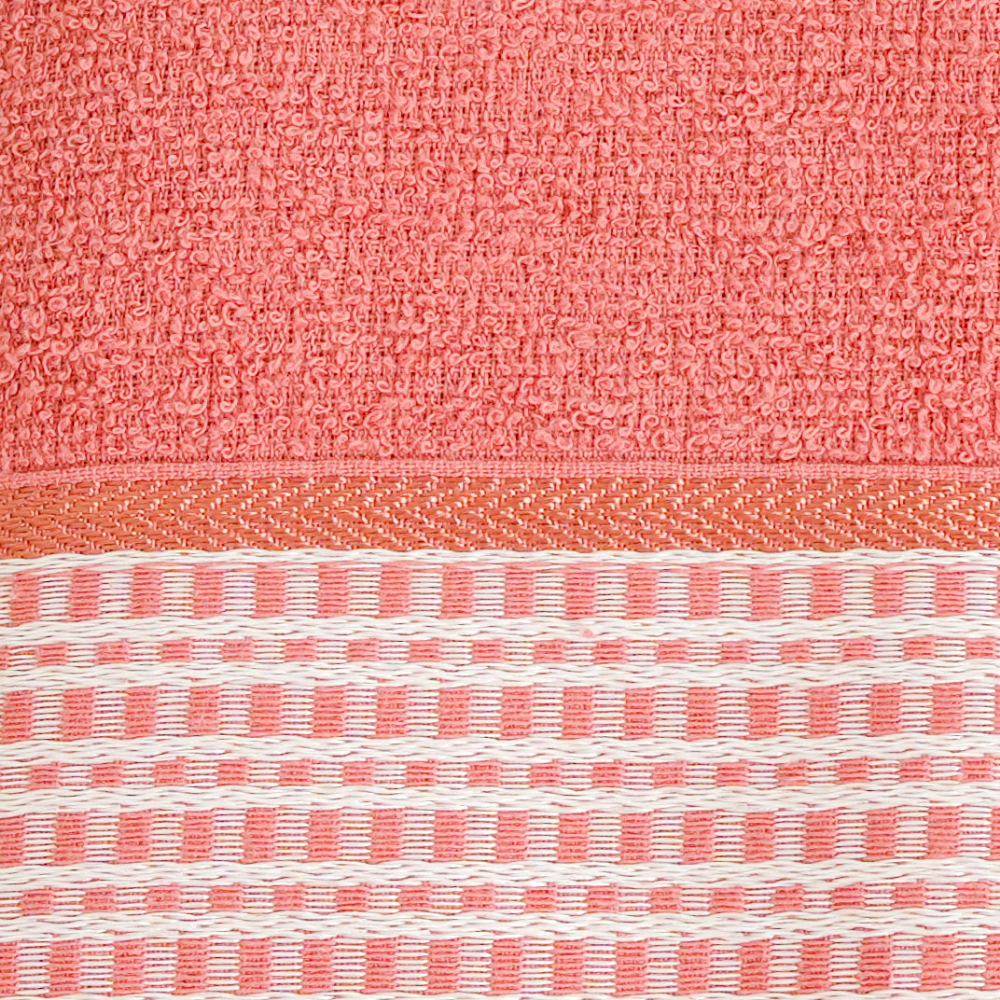Toalha de Banho Urbane 100% Algodão 360 g/m² Felpuda Coral