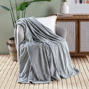 Cobertor Ultrasoft Sibéria Queen Microfibra Flannel 280g/m² Cinza