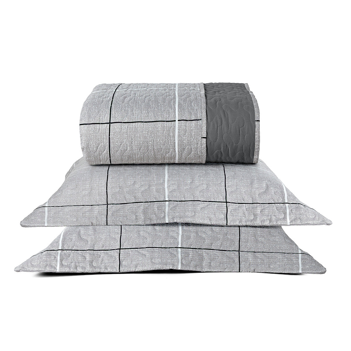 Cobre Leito Queen Avere Micropercal 200 Fios Estampado 3 Peças Dallas