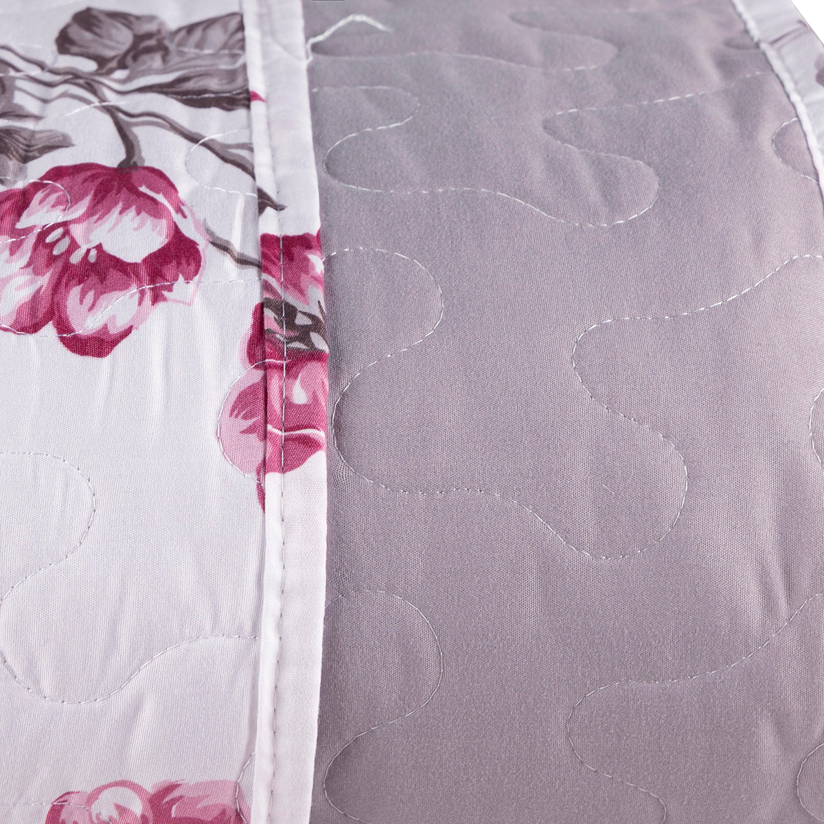 Cobre Leito King Avere Micropercal 200 Fios Estampado 3 Peças Lilac