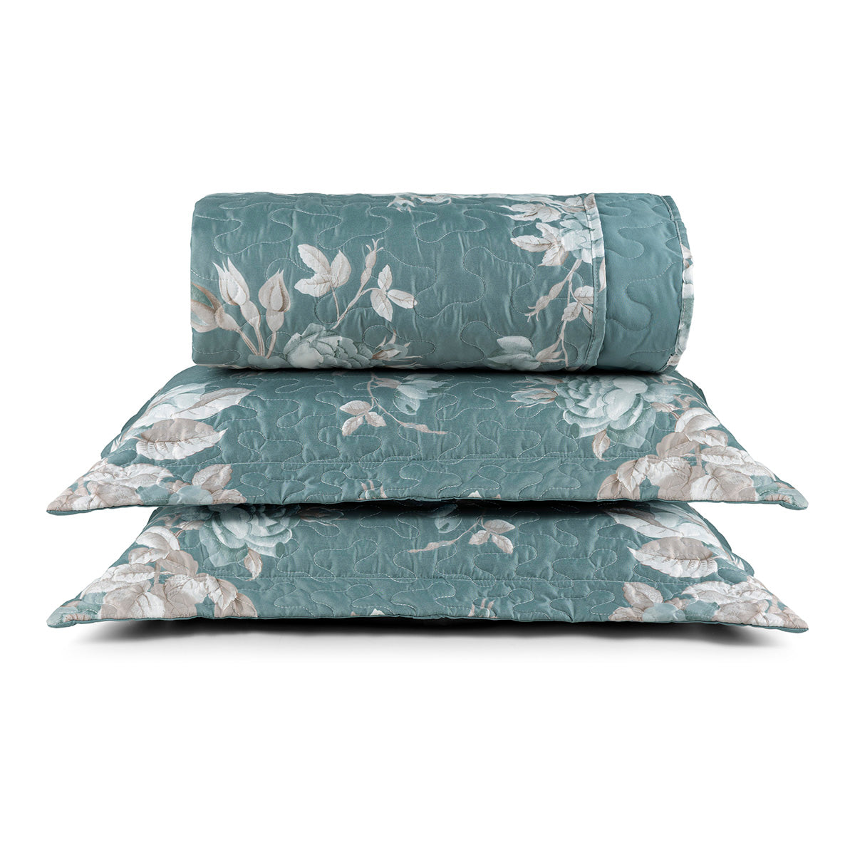 Cobre Leito King Avere Micropercal 200 Fios Estampado 3 Peças Primavera