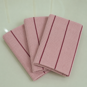 Kit 3 Panos de Copa Felpudo Bonjour 100% Algodão 70 x 45 cm Rosa