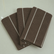 Kit 3 Panos de Copa Felpudo Bonjour 100% Algodão 70 x 45 cm Marrom