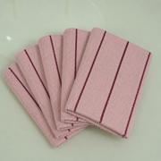 Kit 5 Panos de Copa Felpudo Bonjour 100% Algodão 70 x 45 cm Rosa
