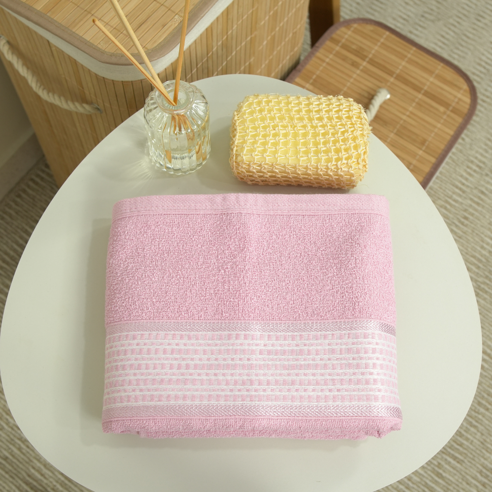 Toalha de Banho Urbane 100% Algodão 360 g/m² Felpuda Rosa