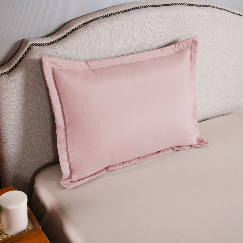 Porta-Travesseiro Versatile Micropercal 300 Fios 50 x 70 cm Rose