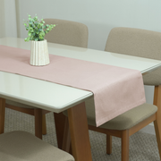 Caminho de Mesa Essence Tecido Linho 40 x 130 cm Rose