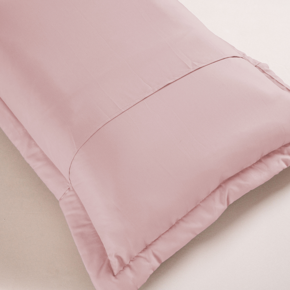 Porta-Travesseiro Versatile Micropercal 300 Fios 50 x 70 cm Rose