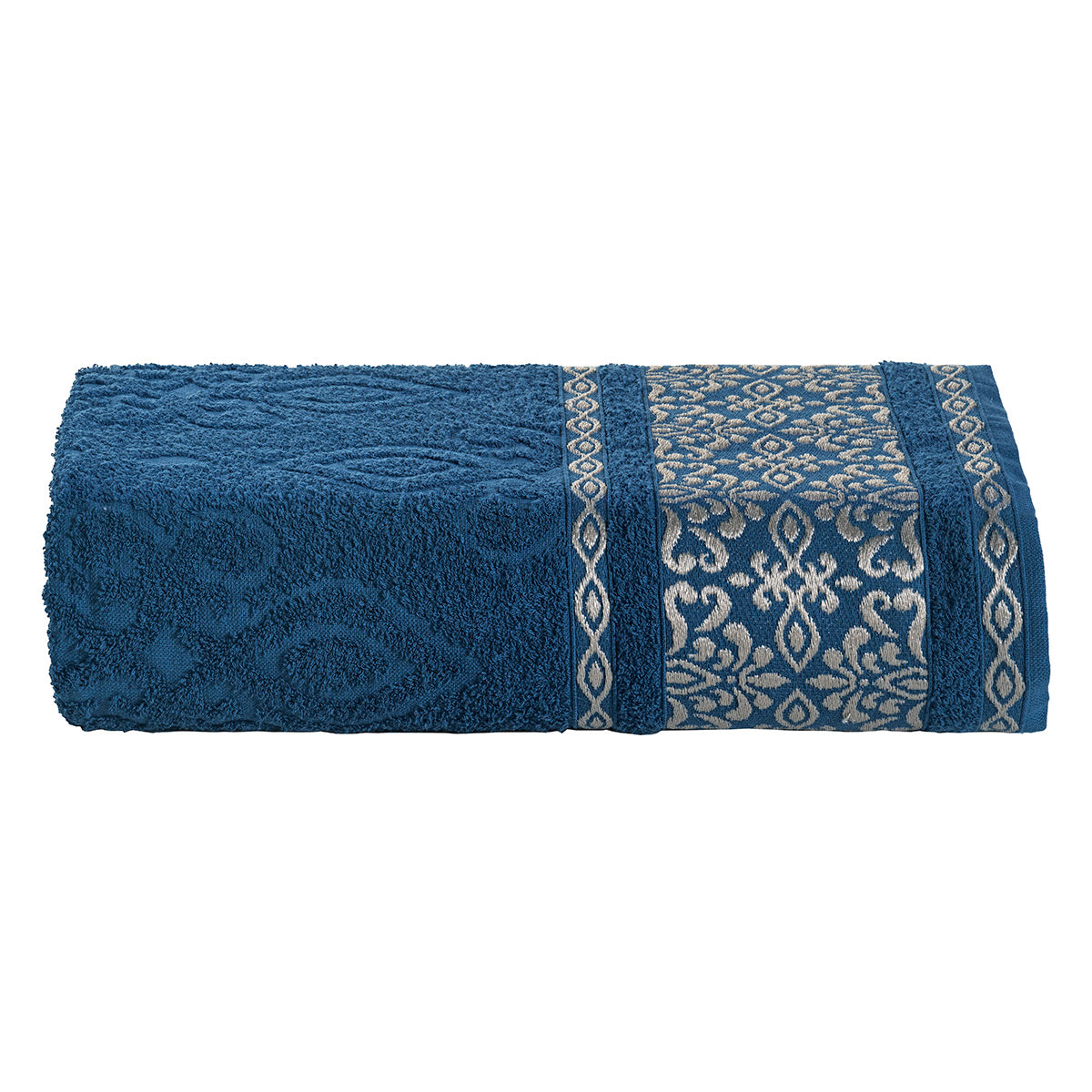 Jogo de Toalhas Essence 5 Peças 100% Algodão 450g/m² Marinho