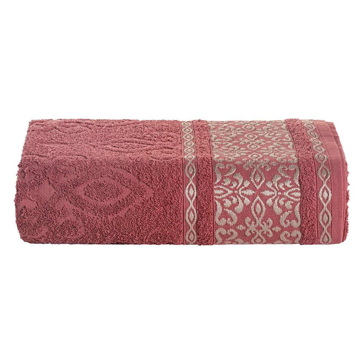 Jogo de Toalhas Essence 5 Peças 100% Algodão 450g/m² Terracota