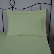 Porta-Travesseiro Dia a Dia 50 x 70 cm Percal 180 Fios Verde Cana
